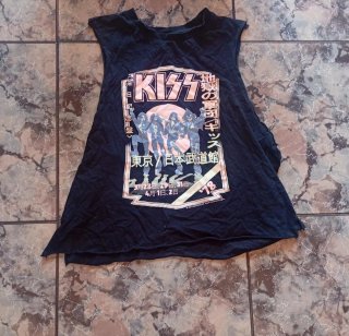 Camiseta Kiss The Elder Tour 78 Talla Única