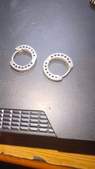 Pendientes Pandora Aro Corazones Plata 925