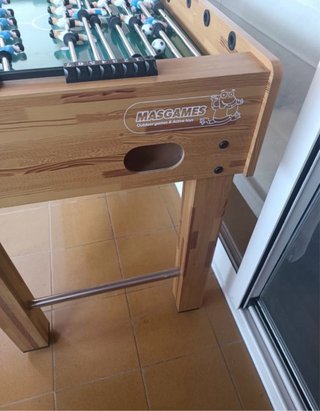 Futbolín infantil de madera MASGAMES