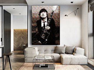Quadro Mosaico AC/DC
