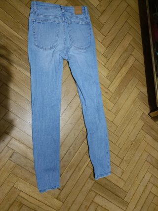 Jeans pitillo mujer skinny medium rise