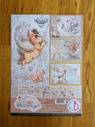 Bloc Papel Scrap A4 Dreamland Ciao Bella