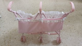 Silla gemelar rosa