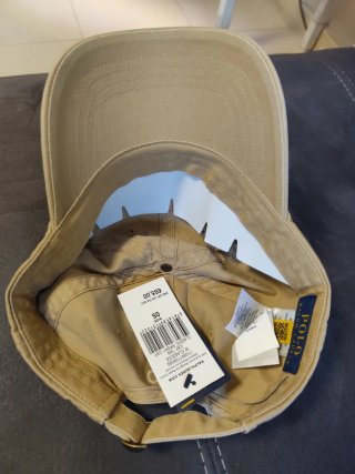 Gorra Ralph Lauren Beige Nueva