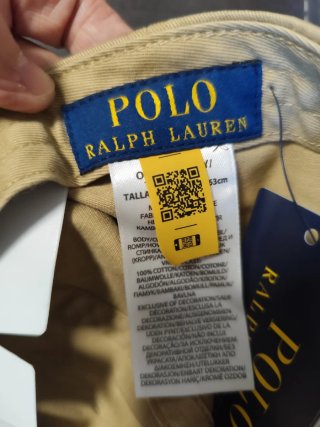 Gorra Ralph Lauren Beige Nueva