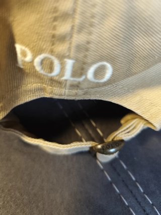 Gorra Ralph Lauren Beige Nueva