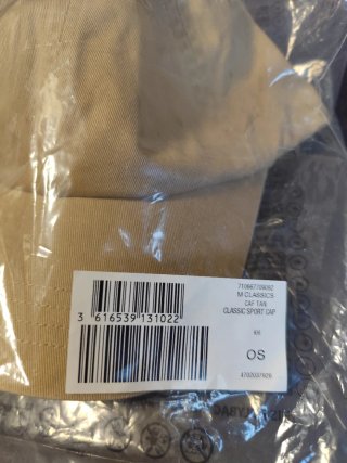 Gorra Ralph Lauren Beige Nueva