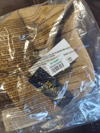 Gorra Ralph Lauren Beige Nueva
