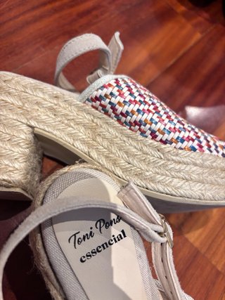 Sandalias Toni Pons Beige Multicolor