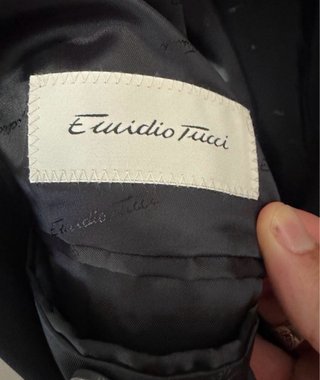 Chaqueta Emidio Tucci Negra Elegante