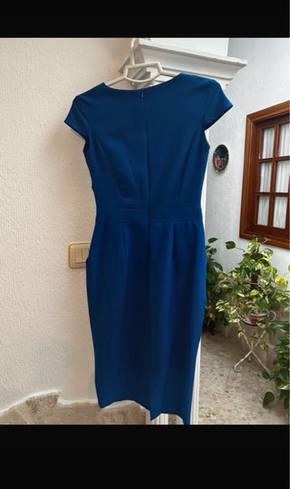 Vestido azul elegante