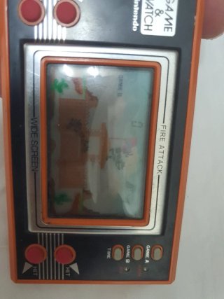 Consola Nintendo Game & Watch Fire Attack