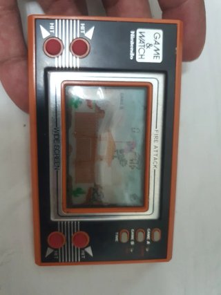 Consola Nintendo Game & Watch Fire Attack