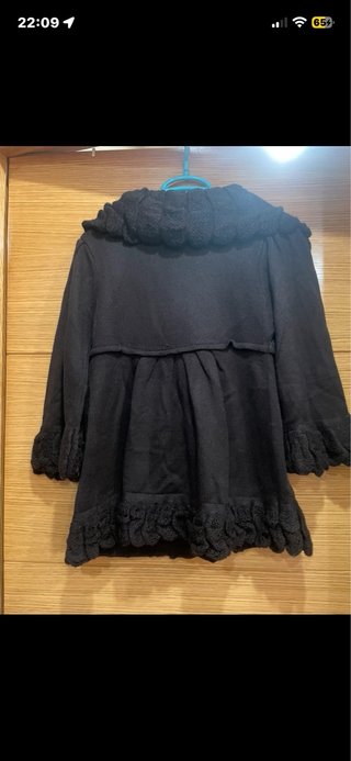 Chaqueta marrón con botones
