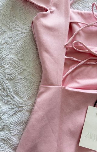 Vestido Zara rosa