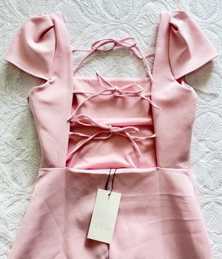 Vestido Zara rosa