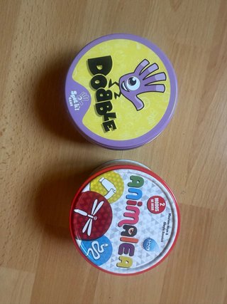 Juego de mesa Animales y Dobble