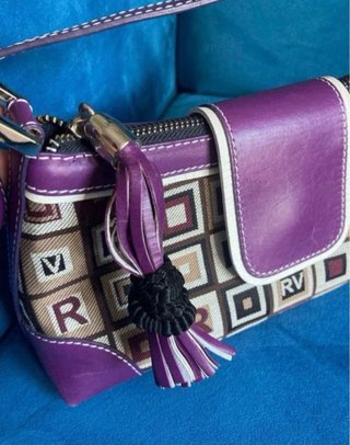 Bolso Roberto Verino Multicolor y Morado