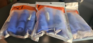 8 Conectores Powercon 20A Azul