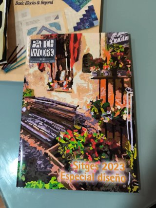 Lote 5 revistas patchwork