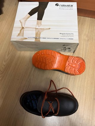 Zapatos de seguridad Robusta negros Nuevos