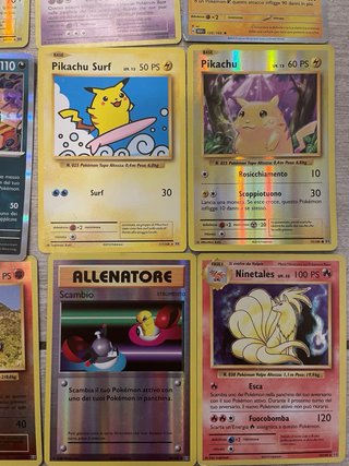 Lotto Blocco Carte Pokemon Italiane