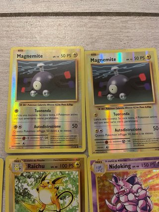 Lotto Blocco Carte Pokemon Italiane