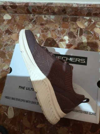 Zapatillas Skechers Arch Comfort Mujer Morado.
