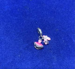 Charm Zapatillas Ballet Bailarina Pulsera collar