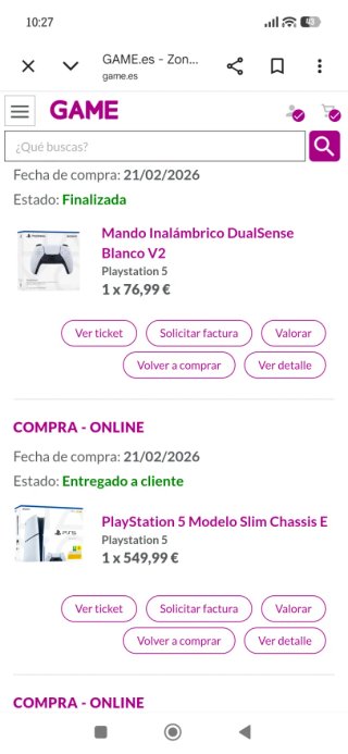 PlayStation 5 casi nuevo
