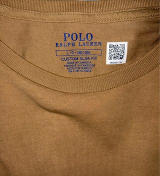 Pack Camisetas EA7 y Polo Ralph Lauren Talla L