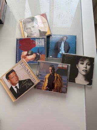 Colección CDs Solistas Pop Español
