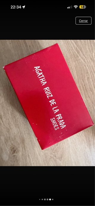 Zapatos Agatha Ruiz de la Prada Talla 22 Corazones