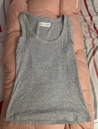 Camiseta tirantes gris Lefties Talla XS