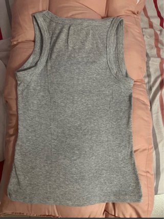 Camiseta tirantes gris Lefties Talla XS