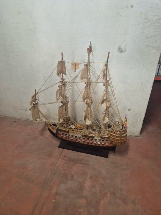 Maqueta Barco Antiguo Madera