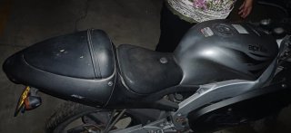 Aprilia Sportbike Negra/Plateada