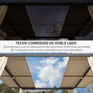 Cenador de exterior