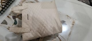 Bolso Carro Pasito a Pasito Crema
