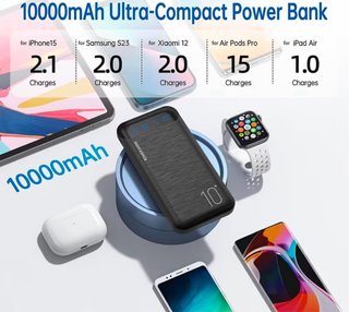 Batería Externa Power Bank 10000mAh