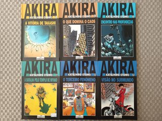 Akira volumes 1 a 19 (coleção completa)