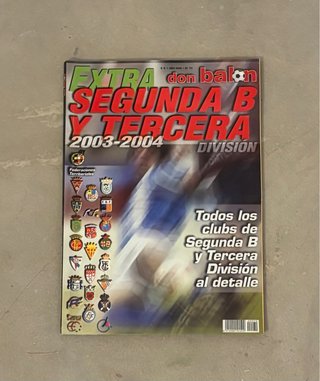 Don Balón Extra 2ª B y 3ª División 2003/04 – Guía