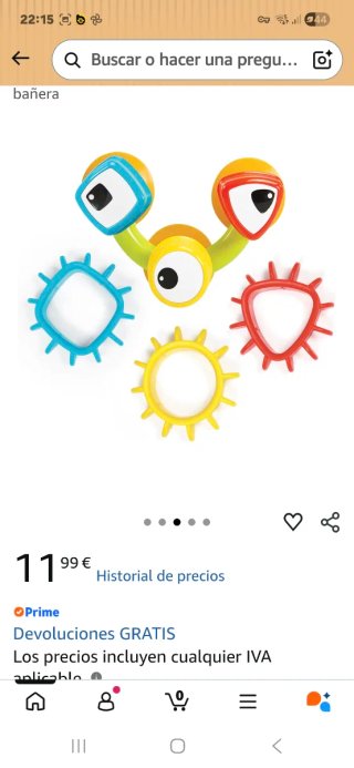 Juguetes Yookidoo baño bebés y niños