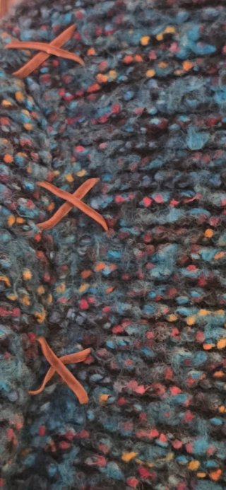 Chaqueta texturizada African Blue T-42