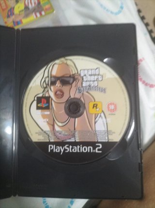 Disco PS2 GTA San Andreas