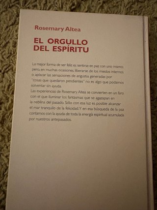 Libro El orgullo del espiritu