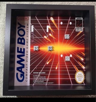 Quadro Game Boy Lego Nintendo