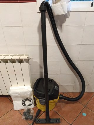 Kärcher KWD 1W Aspirador Sólidos Líquidos + bolsas