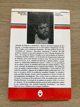 La bola de cristal | Amando de Miguel | 1984