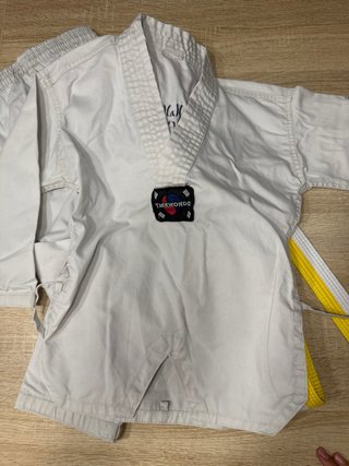 Kimono Taekwondo Decathlon 140cm Niño